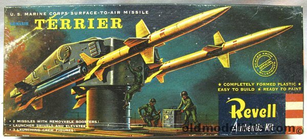 Revell 1/40 Convair Terrier Missiles with Launcher - 'S' Issue, H1813-98 plastic model kit